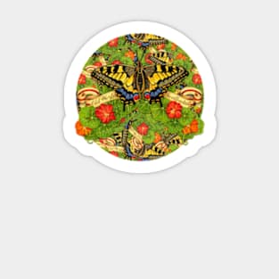 Swallowtail Butterfly Cacophony Sticker